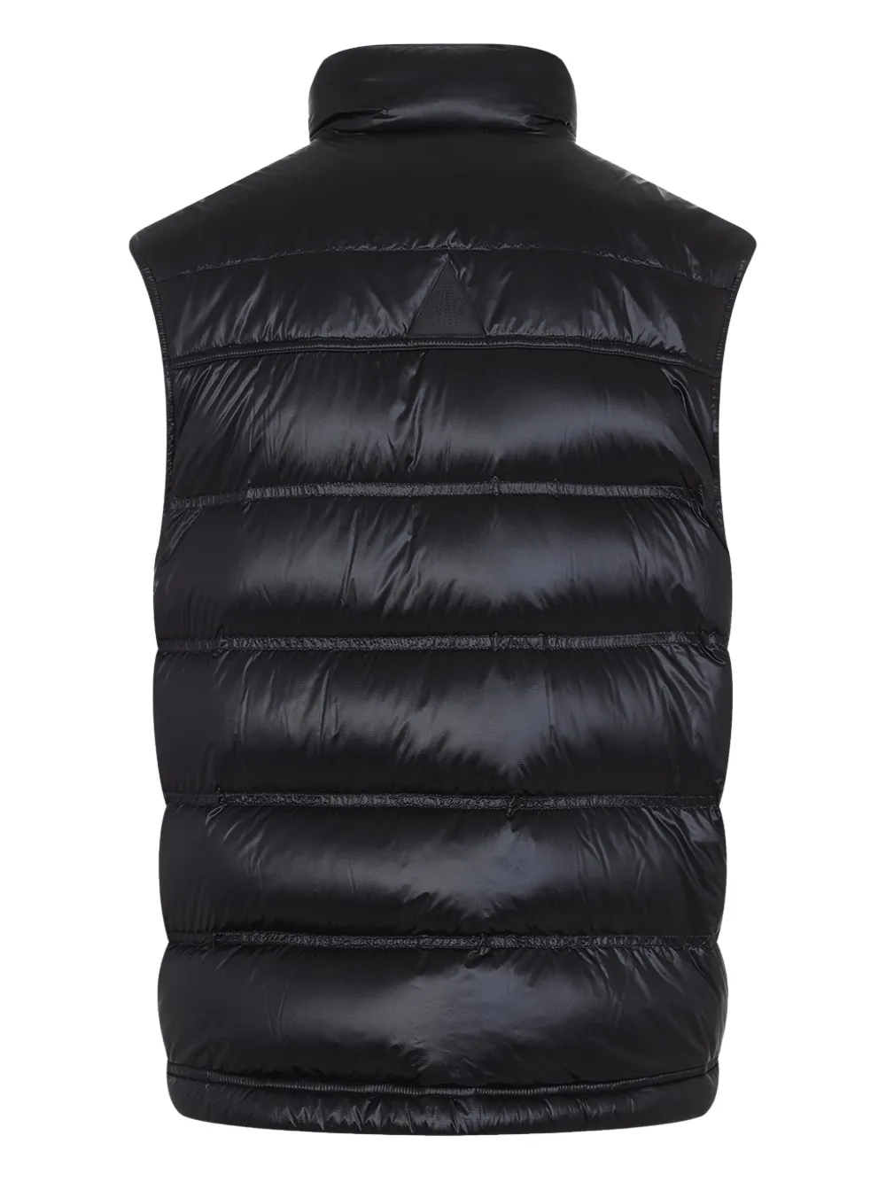 Moncler Grenoble logo-embroidered gilet - Zwart