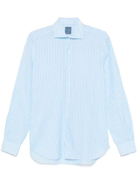 Barba camisa con rayas estampadas