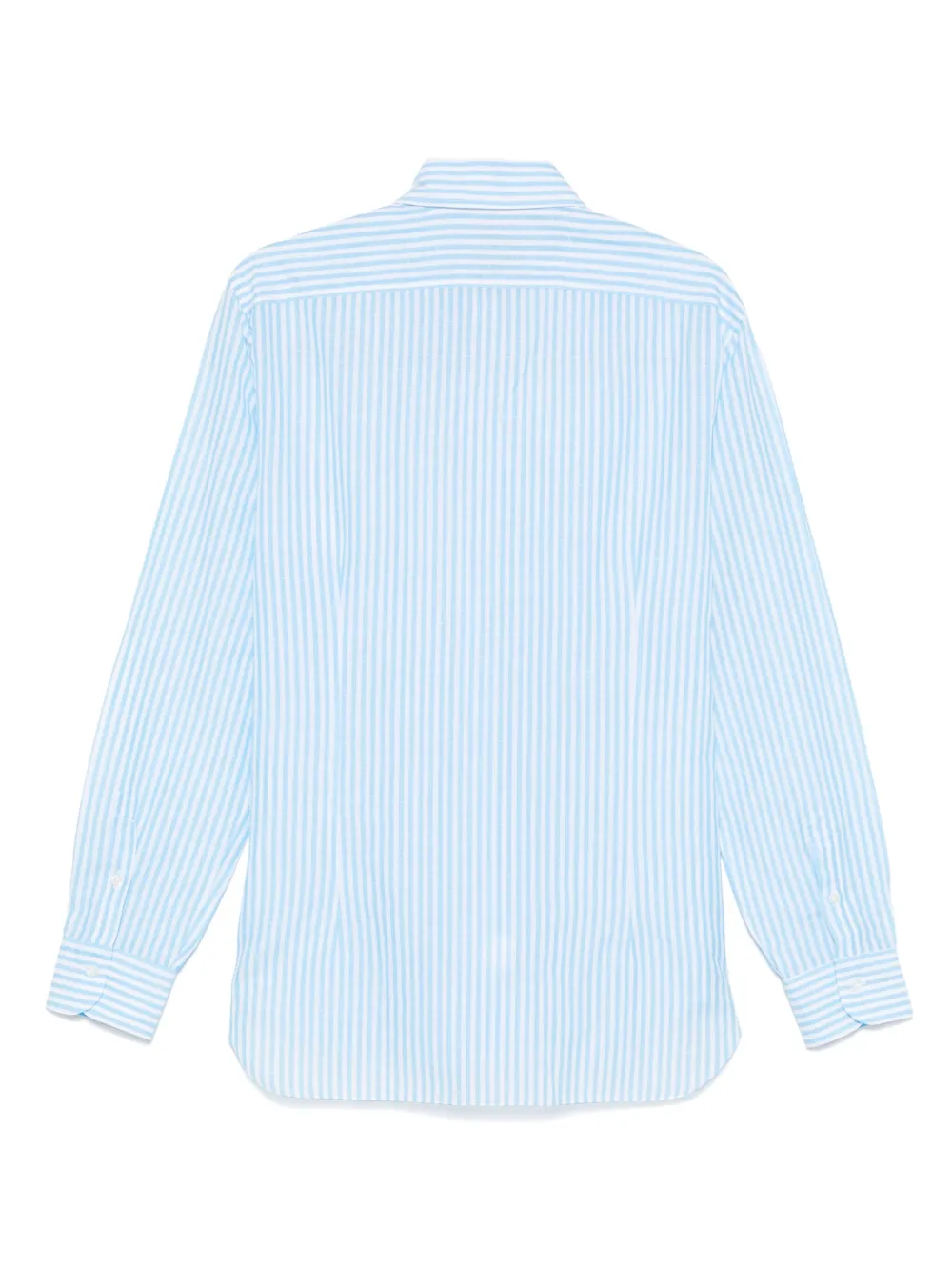 Barba striped shirt - Blauw