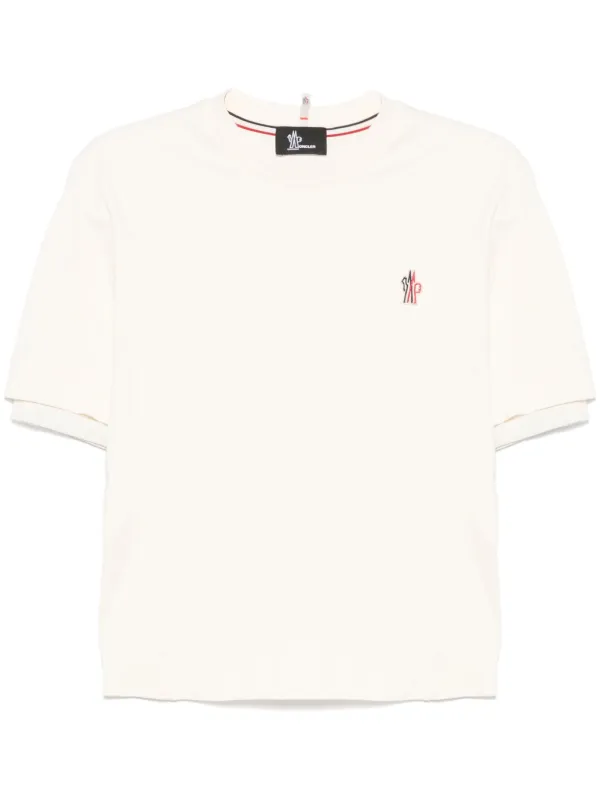 Moncler Grenoble ロゴ Tシャツ | ホワイト | FARFETCH JP