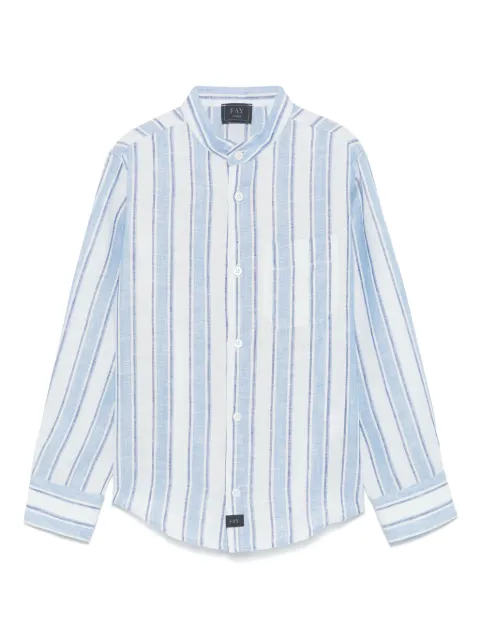 Fay Kids striped shirt