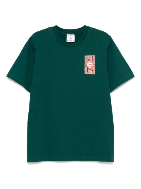 Casablanca playera con logo estampado