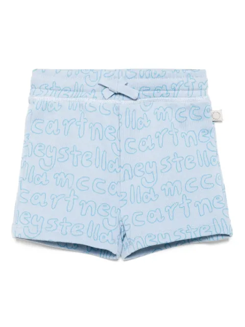 Stella McCartney Kids logo-print shorts