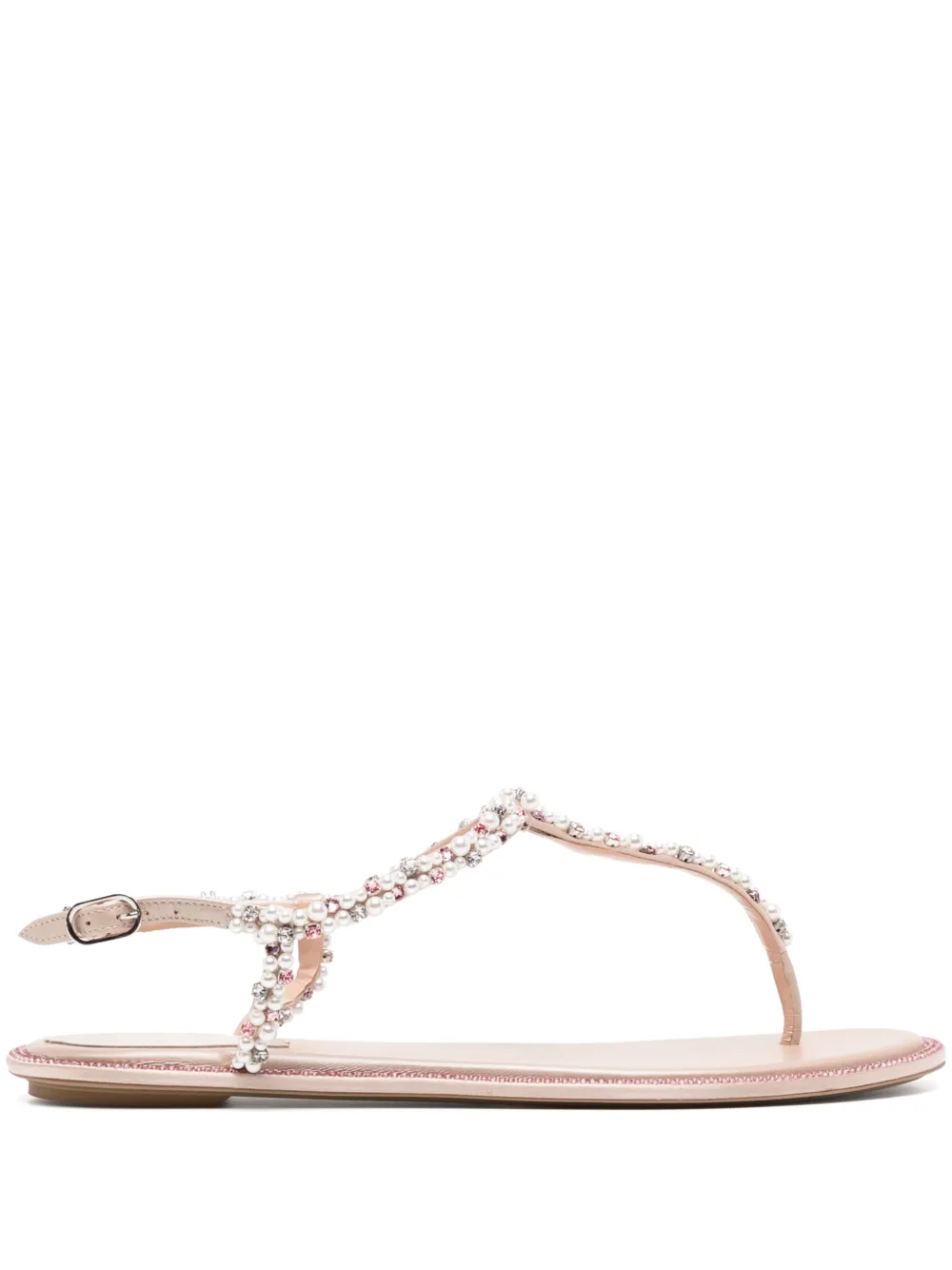 René Caovilla Diana sandals Neutrals