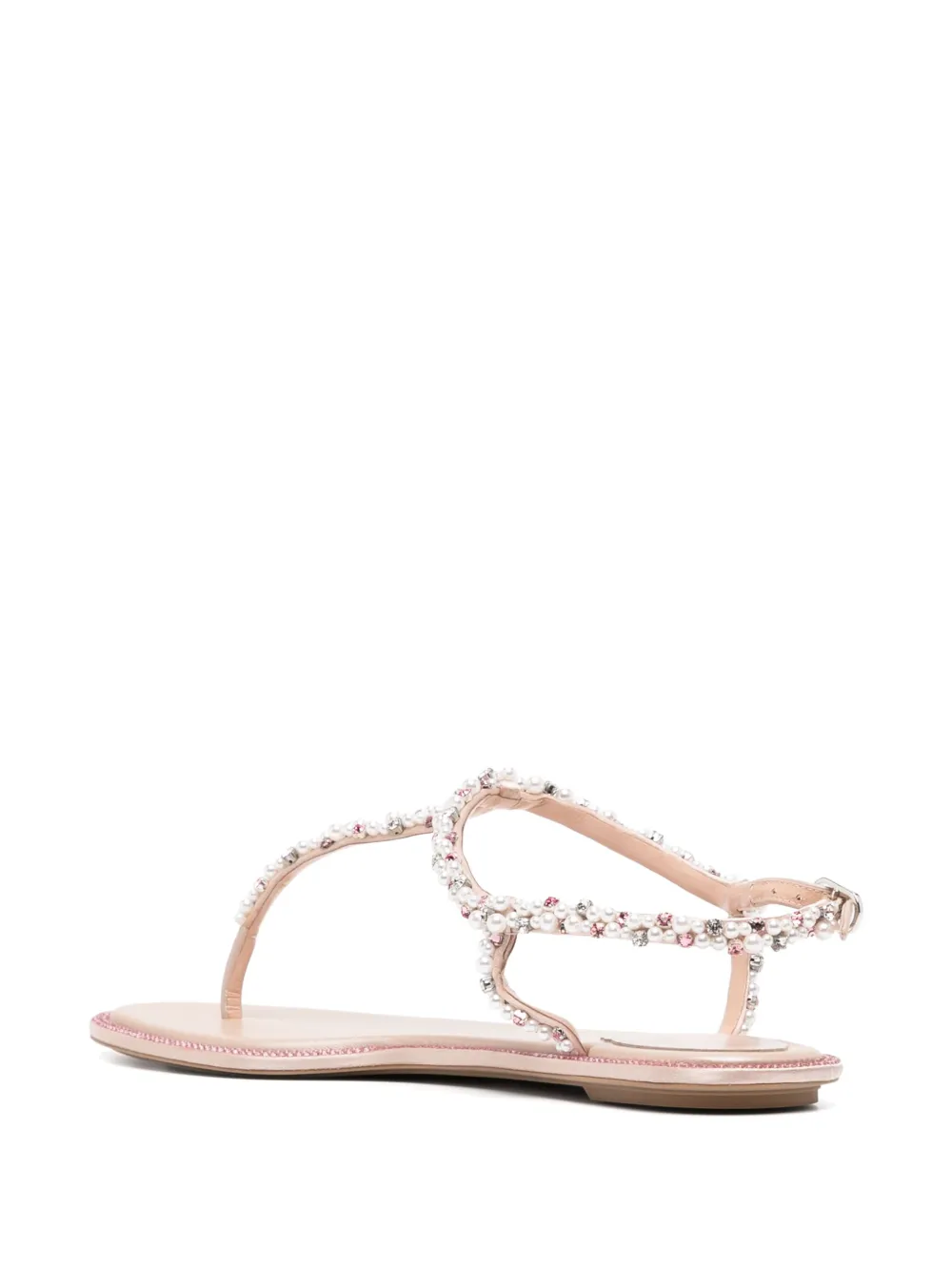 René Caovilla Diana sandals Neutrals