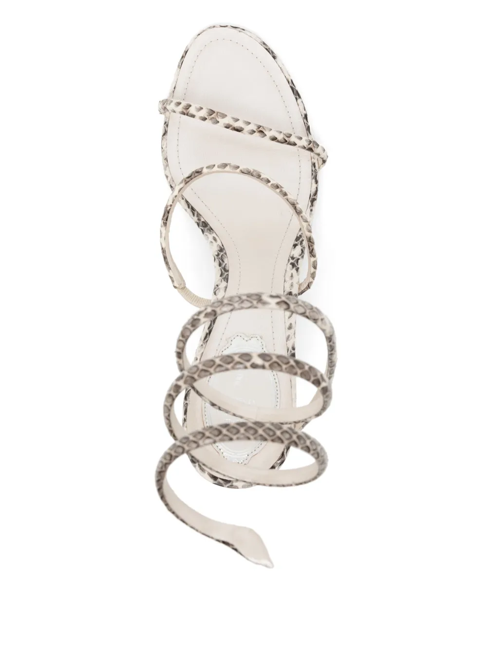 René Caovilla 80mm Cleo sandals Neutrals