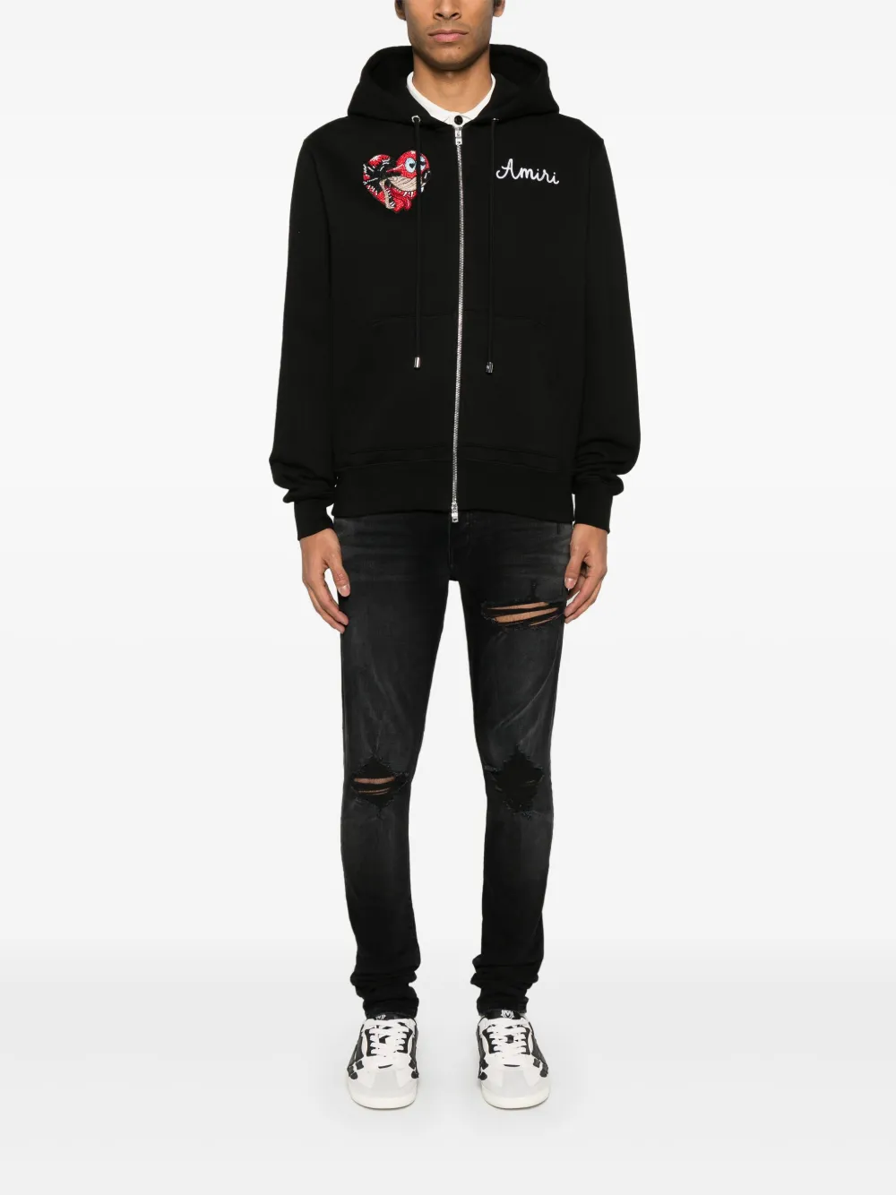 AMIRI Moletom Jazz Wolf com capuz | Moletom | Image 2