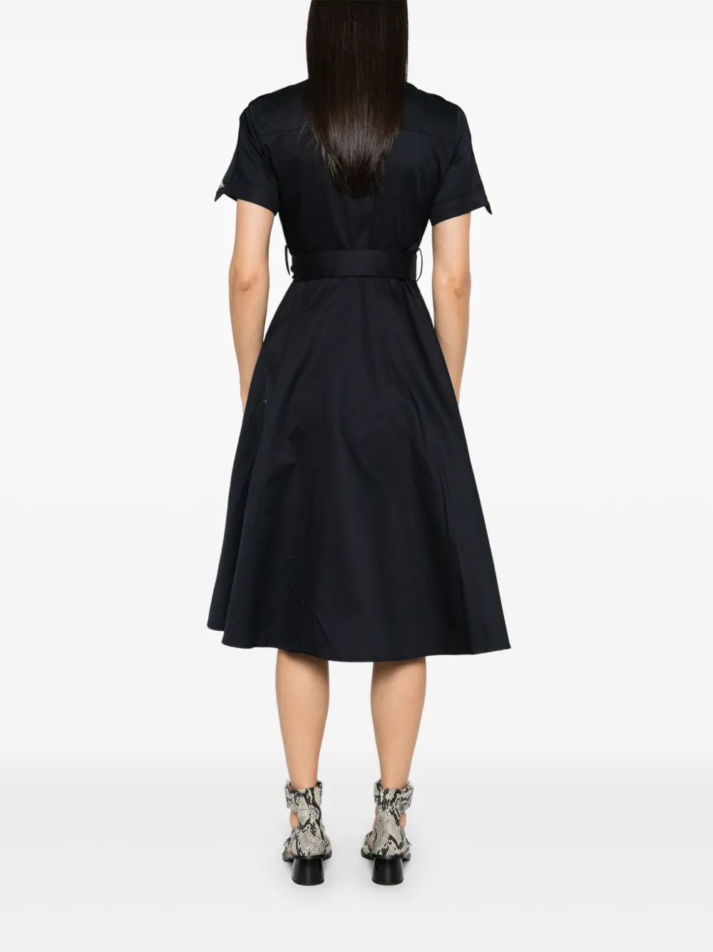 Barbour Ivy midi-jurk Blauw