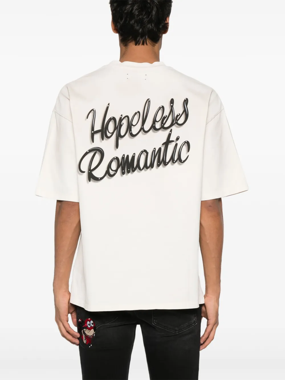 AMIRI Hopless Romantic T-shirt Beige