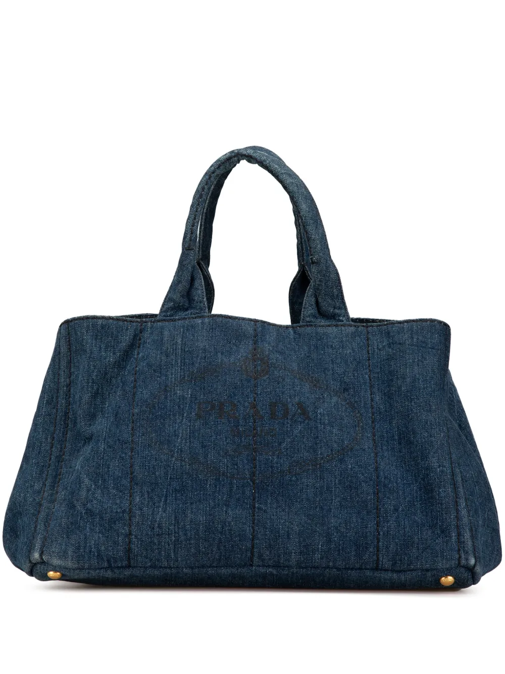 2013-2023 Large Denim Canapa Logo satchel