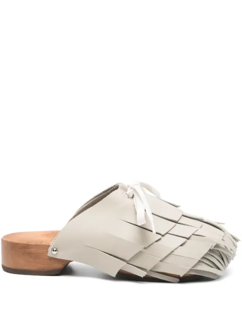 Jejia mules con flecos