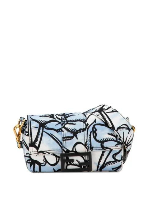 Fendi Pre-Owned 2010-2024 Joshua Vides Mini Nylon Convertible Baguette crossbody bag