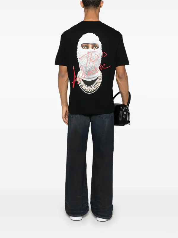 Tシャツ・カットソー IH NOM UH NIT AUTHENTIC MASK T-SHIRT Ih Nom Uh Nit This Is Authentic Mask T-shirt | Black