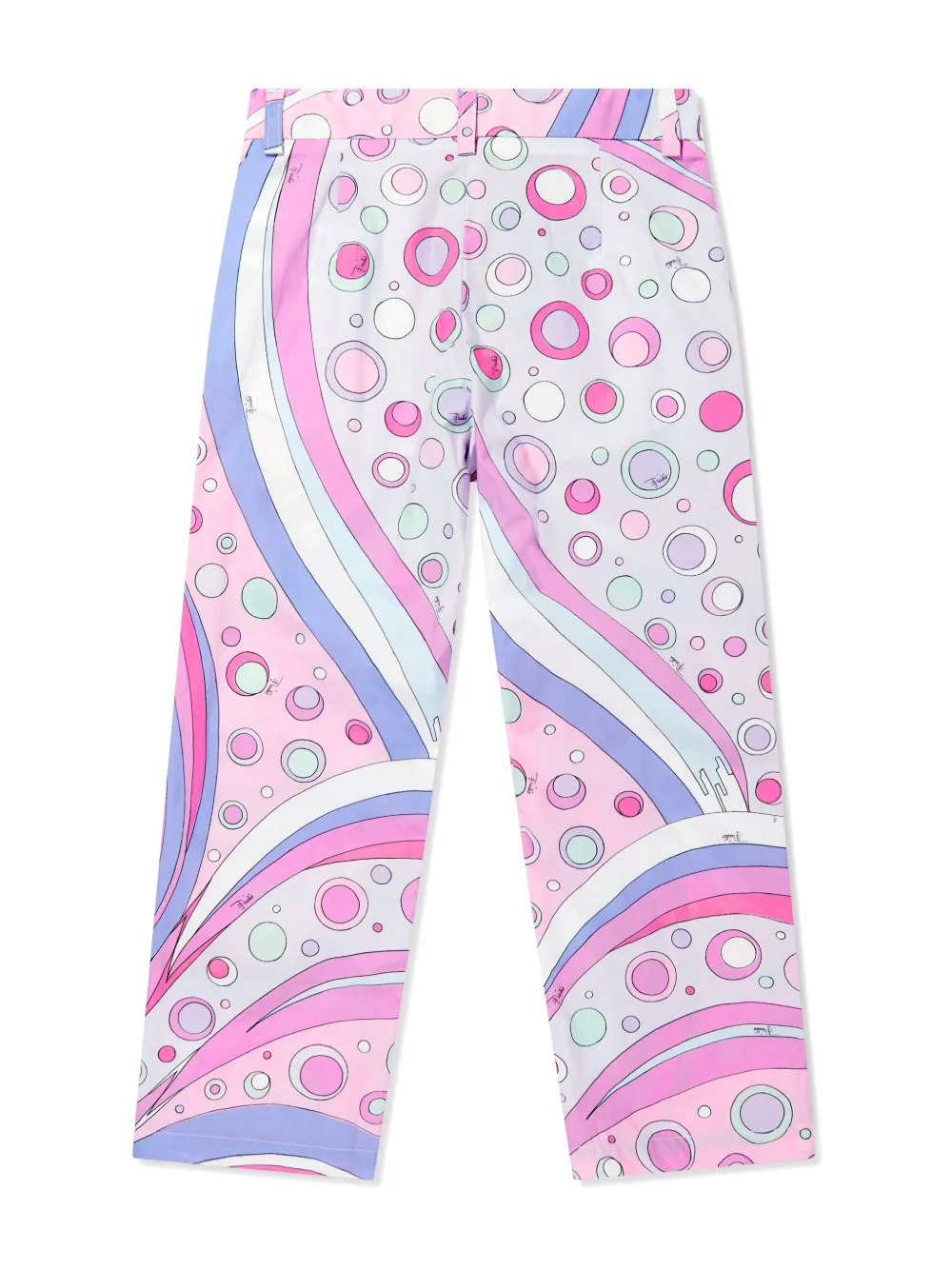 PUCCI Junior all-over printed leggings - Roze