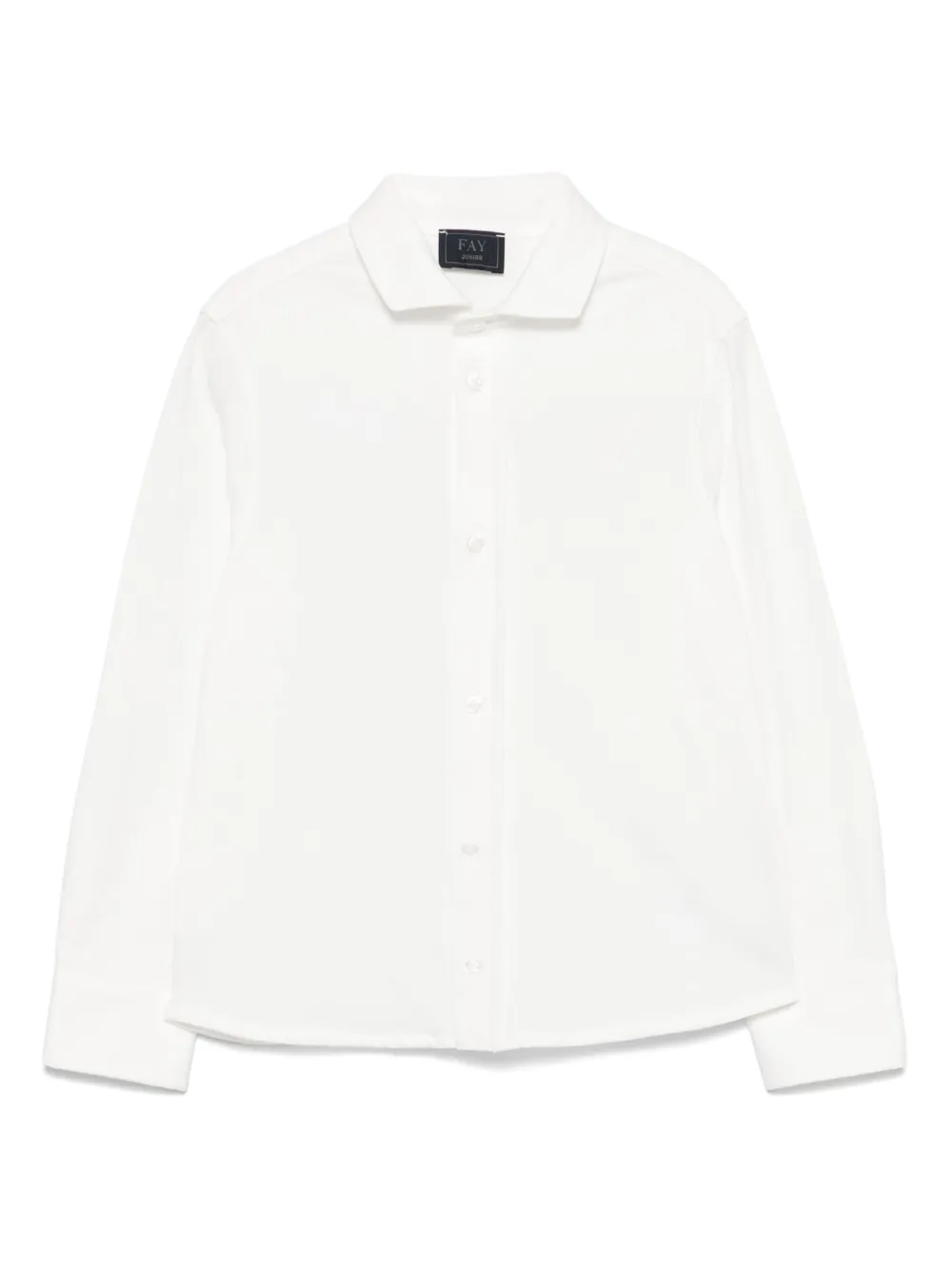 Fay Kids Katoenen shirt Wit