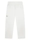 Pangaia Kids logo-print track pants - White