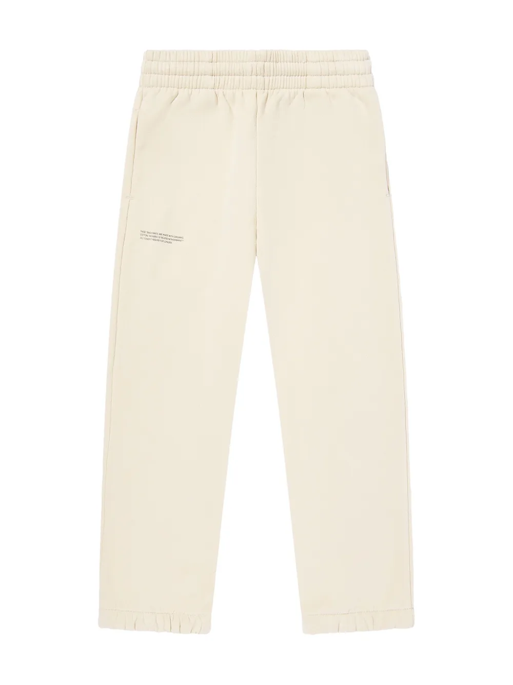 Pangaia Kids logo-print track pants - Beige