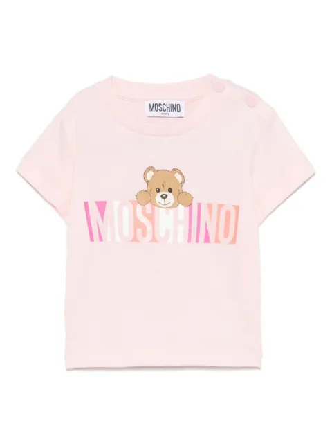 Moschino Kids logo-print T-shirt