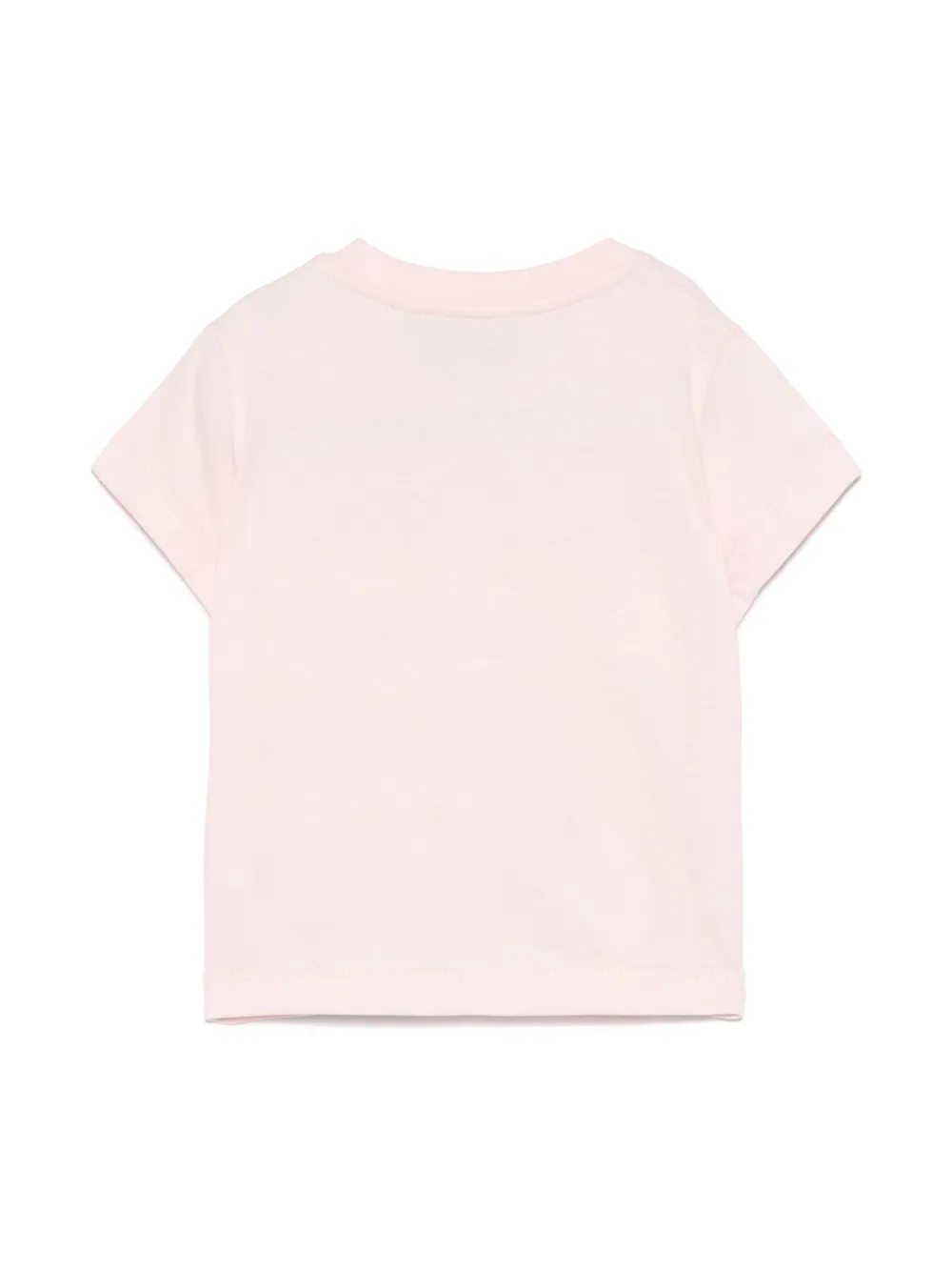 Moschino Kids T-shirt met logoprint - Roze