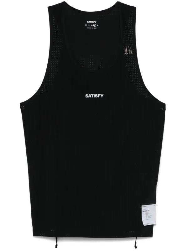Satisfy Space-O™ タンクトップ | ブラック | FARFETCH JP