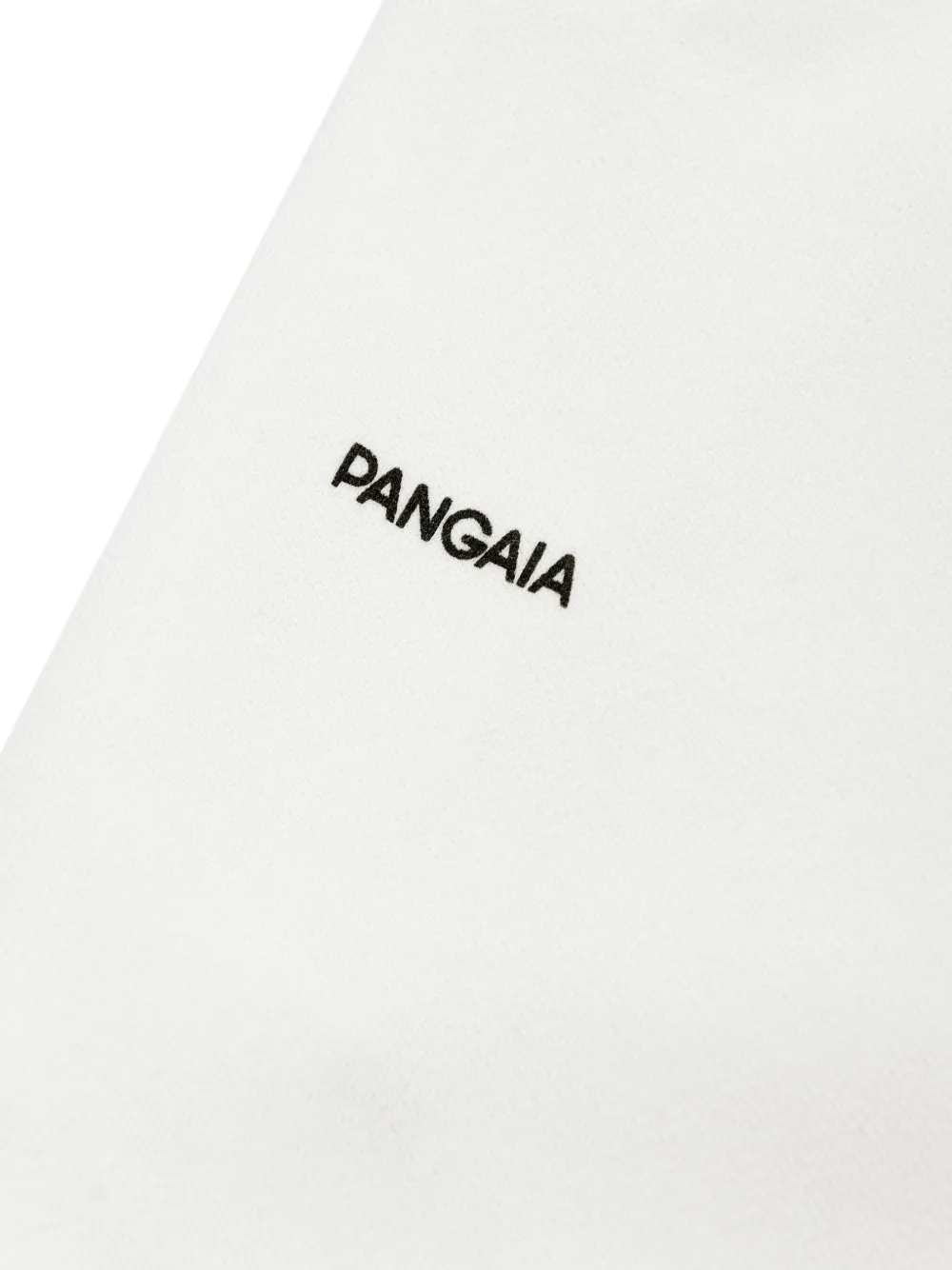 Pangaia Kids Hoodie met logoprint Wit