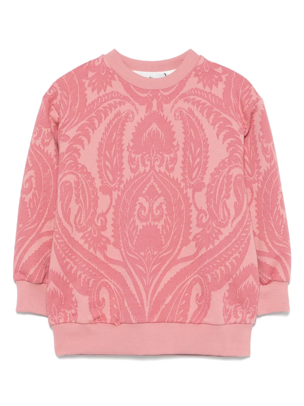 ETRO KIDS Sweater met paisley-print Roze