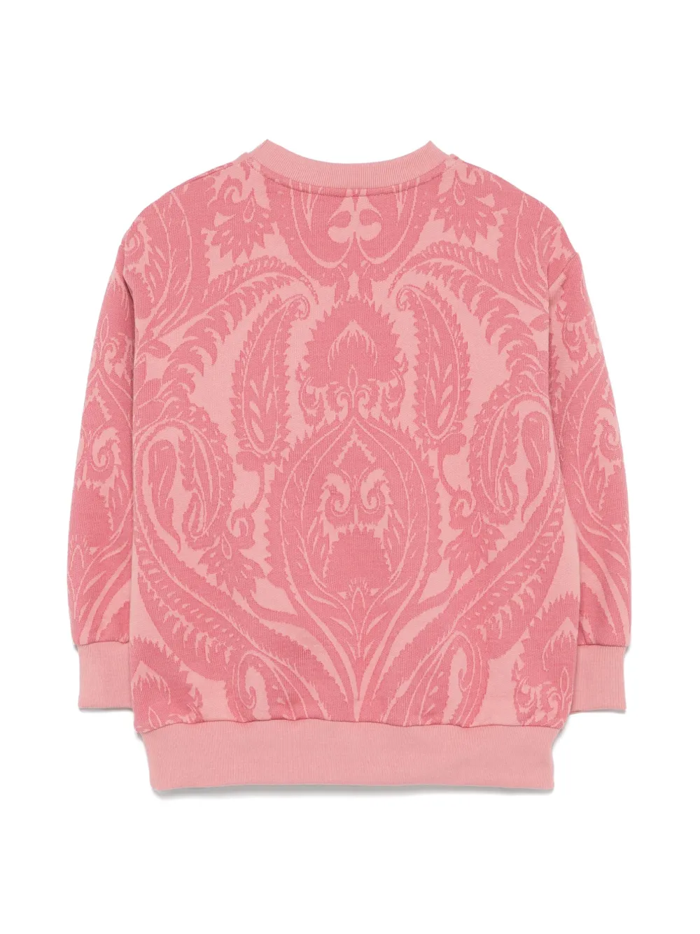 ETRO KIDS Sweater met paisley-print - Roze