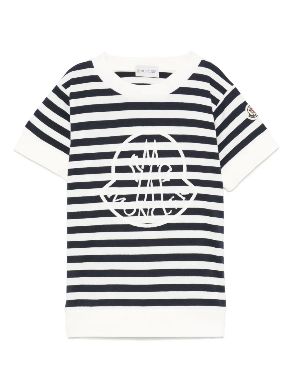 Moncler Enfant ショートスリーブ Tシャツ - ブルー Moncler Enfant ショートスリーブ Tシャツ - ブルー