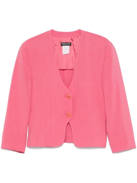 Giorgio Armani Pre-Owned chamarra corta 1990