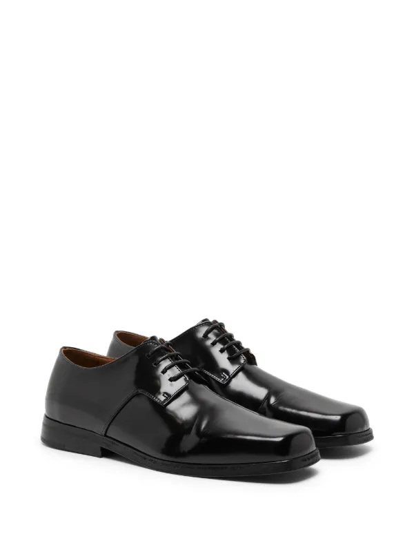 Marsèll Parapetto レザーダービーシューズ | ブラック | FARFETCH JP