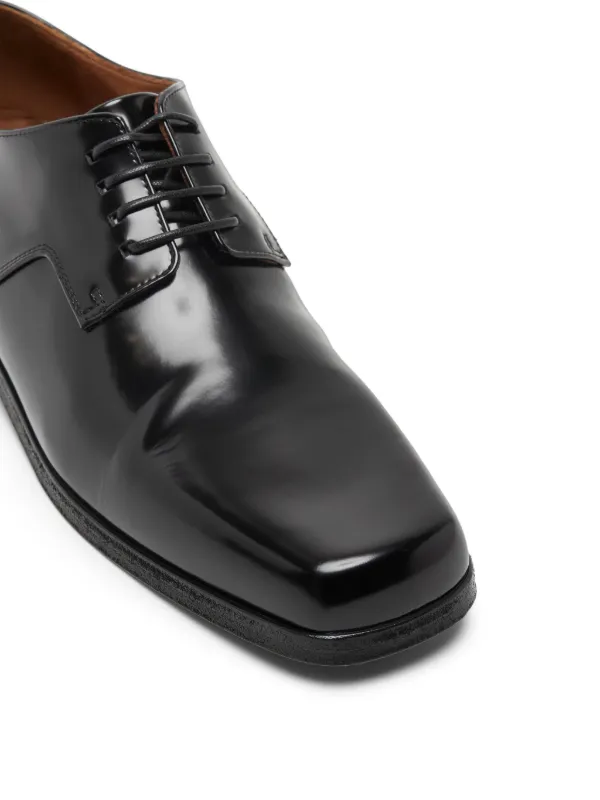 Marsèll Parapetto レザーダービーシューズ | ブラック | FARFETCH JP