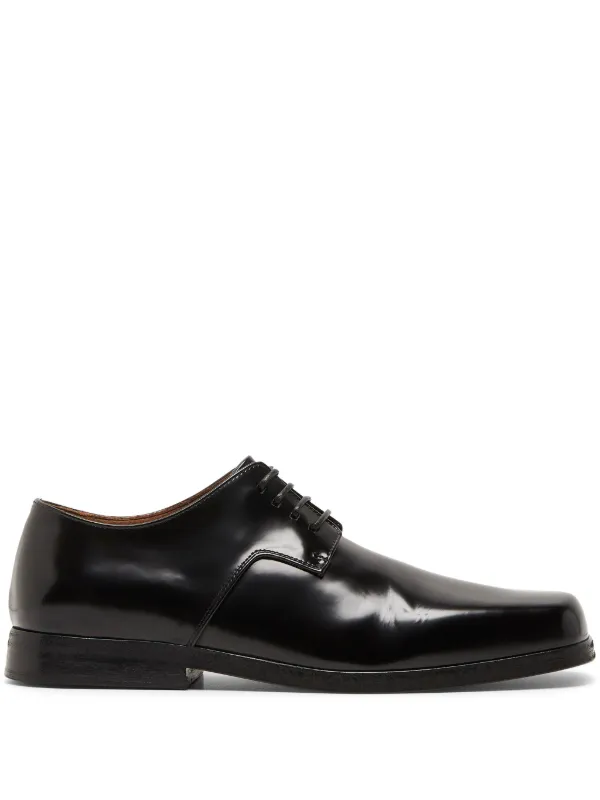 Marsèll Parapetto レザーダービーシューズ | ブラック | FARFETCH JP