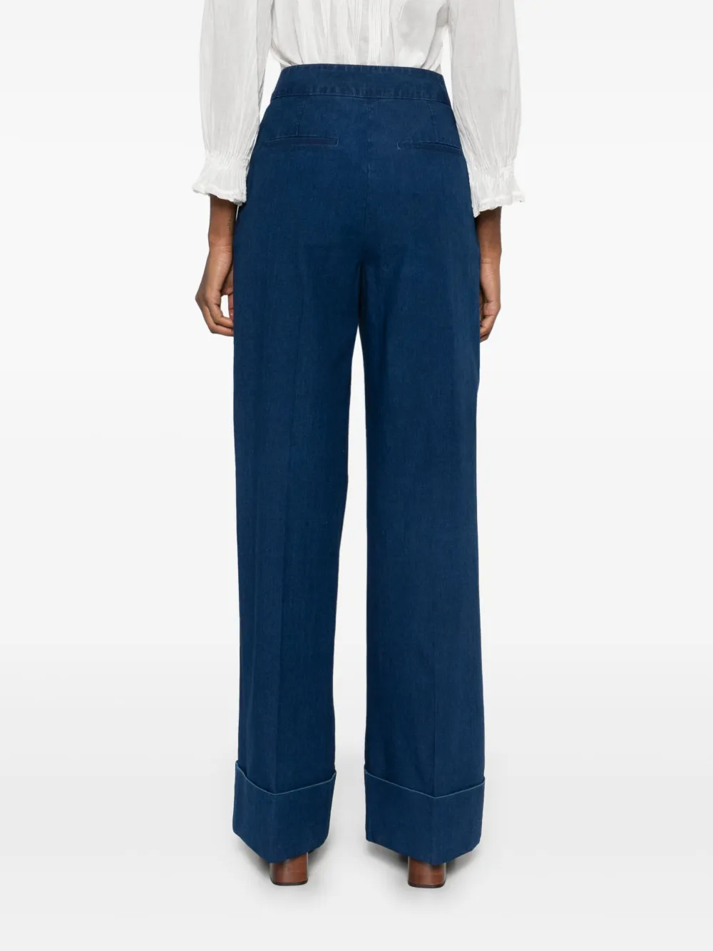 Valentino Garavani Plooibroek Blauw