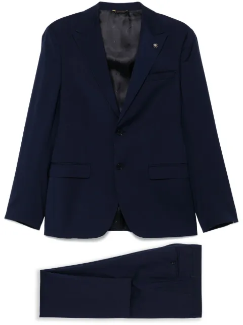 Manuel Ritz peak-lapel suit