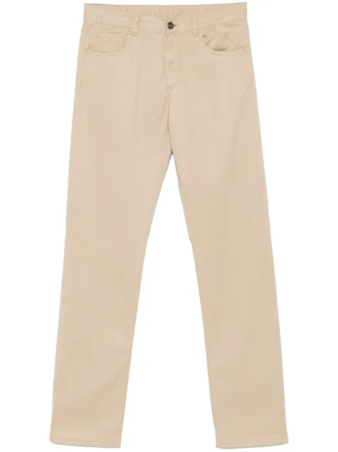 Canali twill trousers