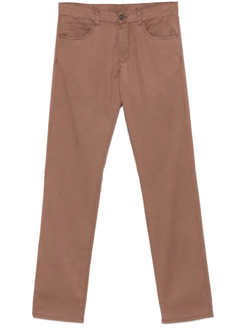 Canali twill trousers