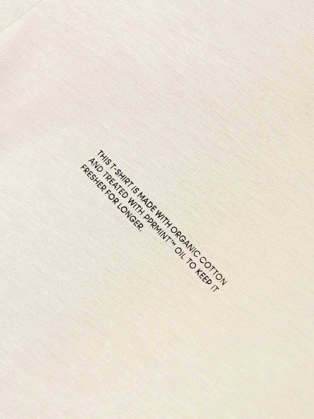 Pangaia Cotton T-shirt In Neutrals