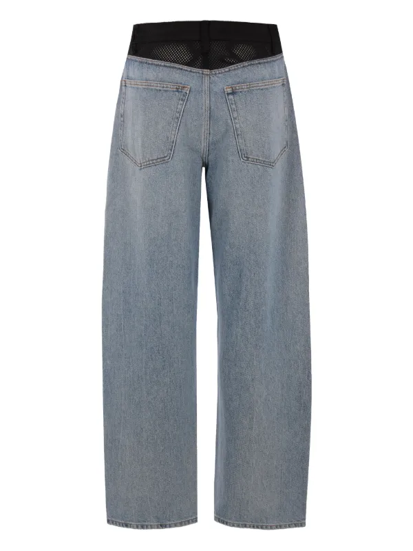Alexander Wang wide-leg Jeans | Grey | FARFETCH