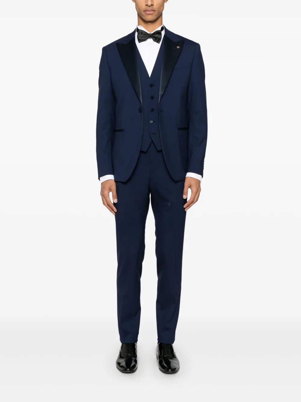 Manuel Ritz single-breasted suit - Blauw