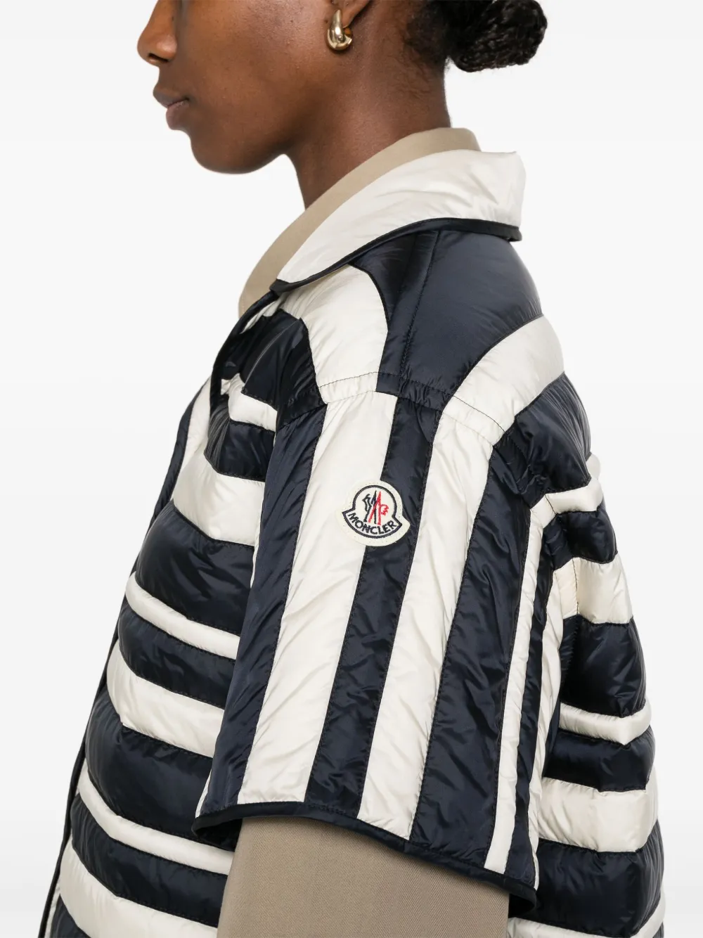 Moncler Gewatteerd blouse Wit