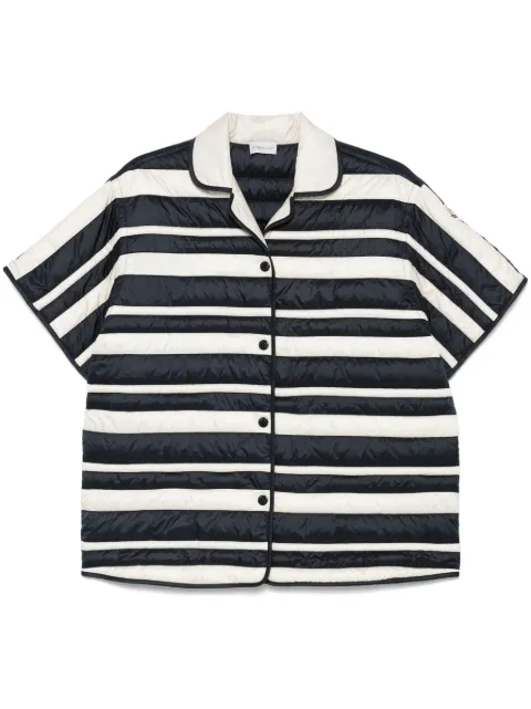 Moncler camisa capitonada