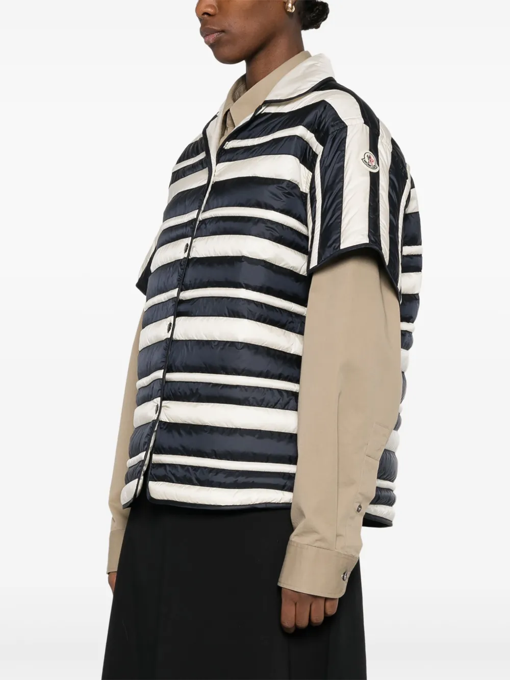 Moncler Gewatteerd blouse Wit