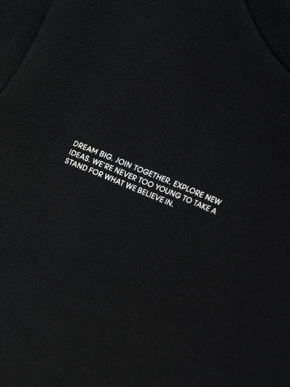 Pangaia Logo-print Sweatshirt In Black