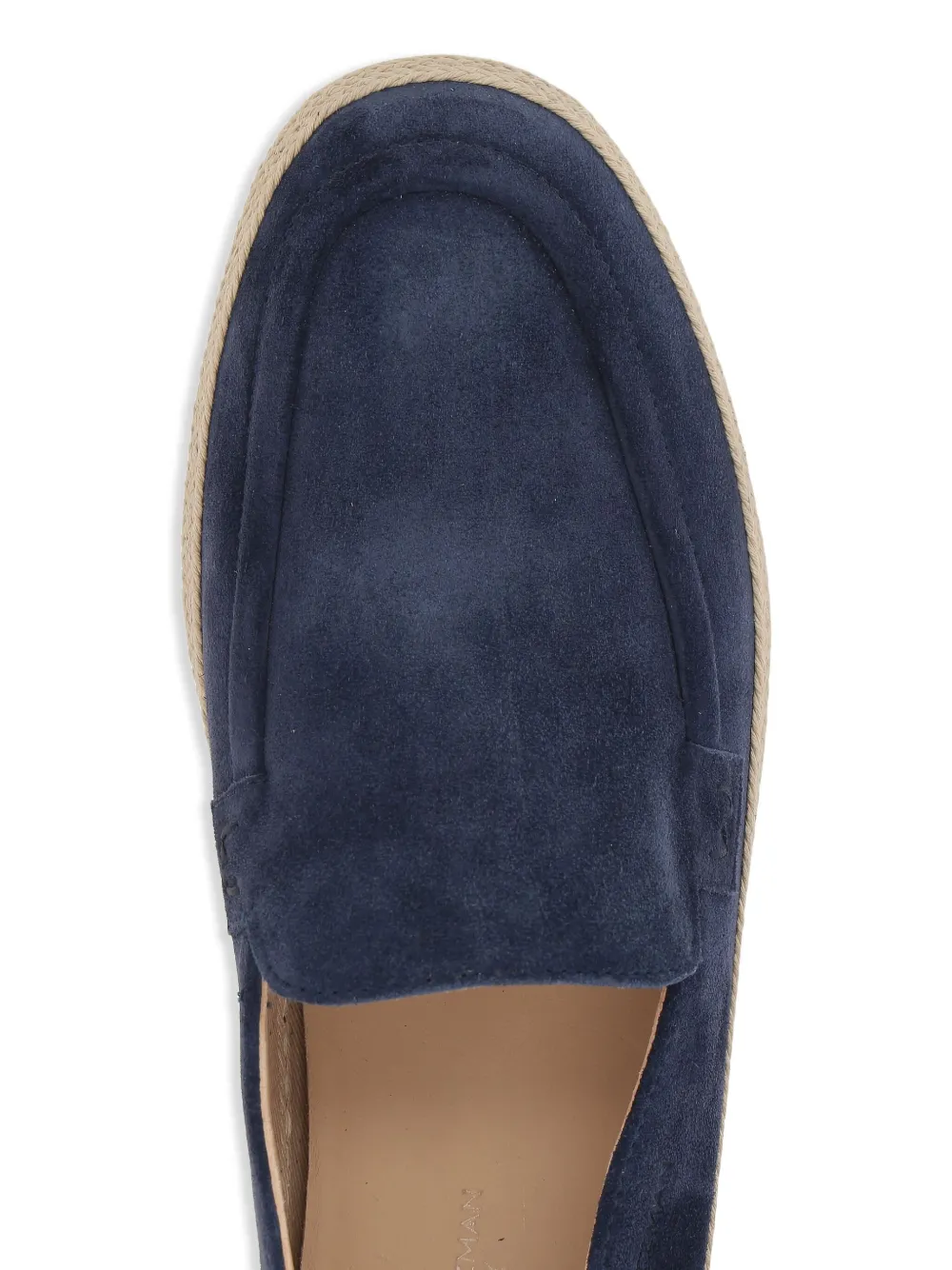 Stuart Weitzman suede loafers Blue