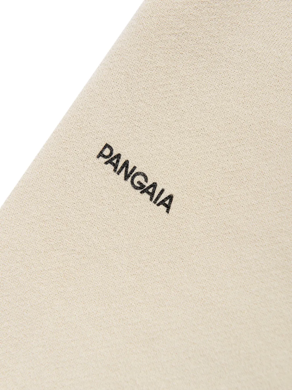 Pangaia Kids logo-print track pants - Beige