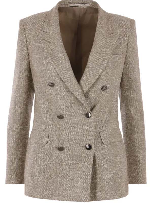 ジャケット TAGLIATORE 'Parigi' blazer Beige Tagliatore Parigi Blazer | Neutrals | FARFETCH BH