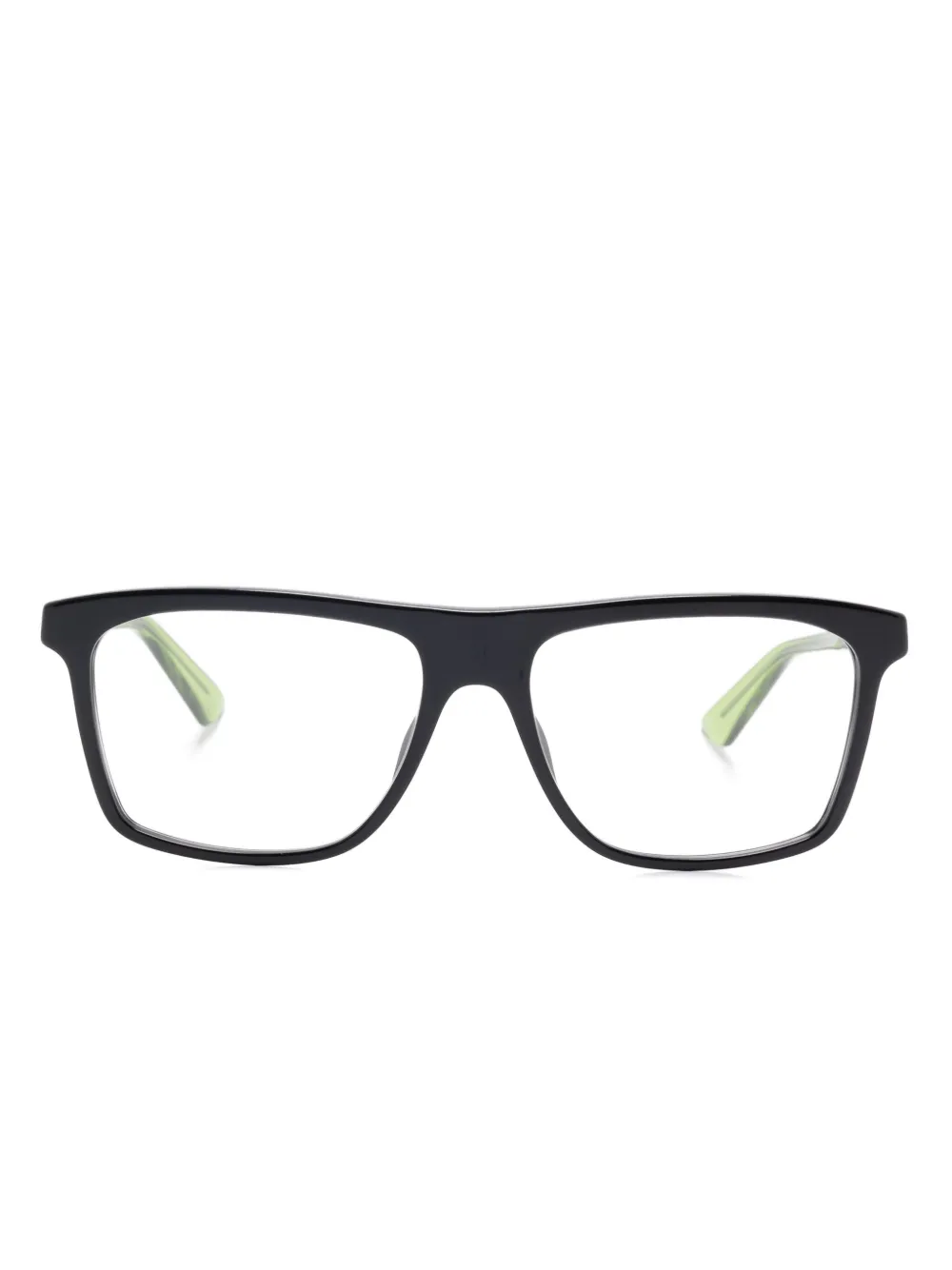 Gucci Eyewear square-frame glasses | Black | Image 1