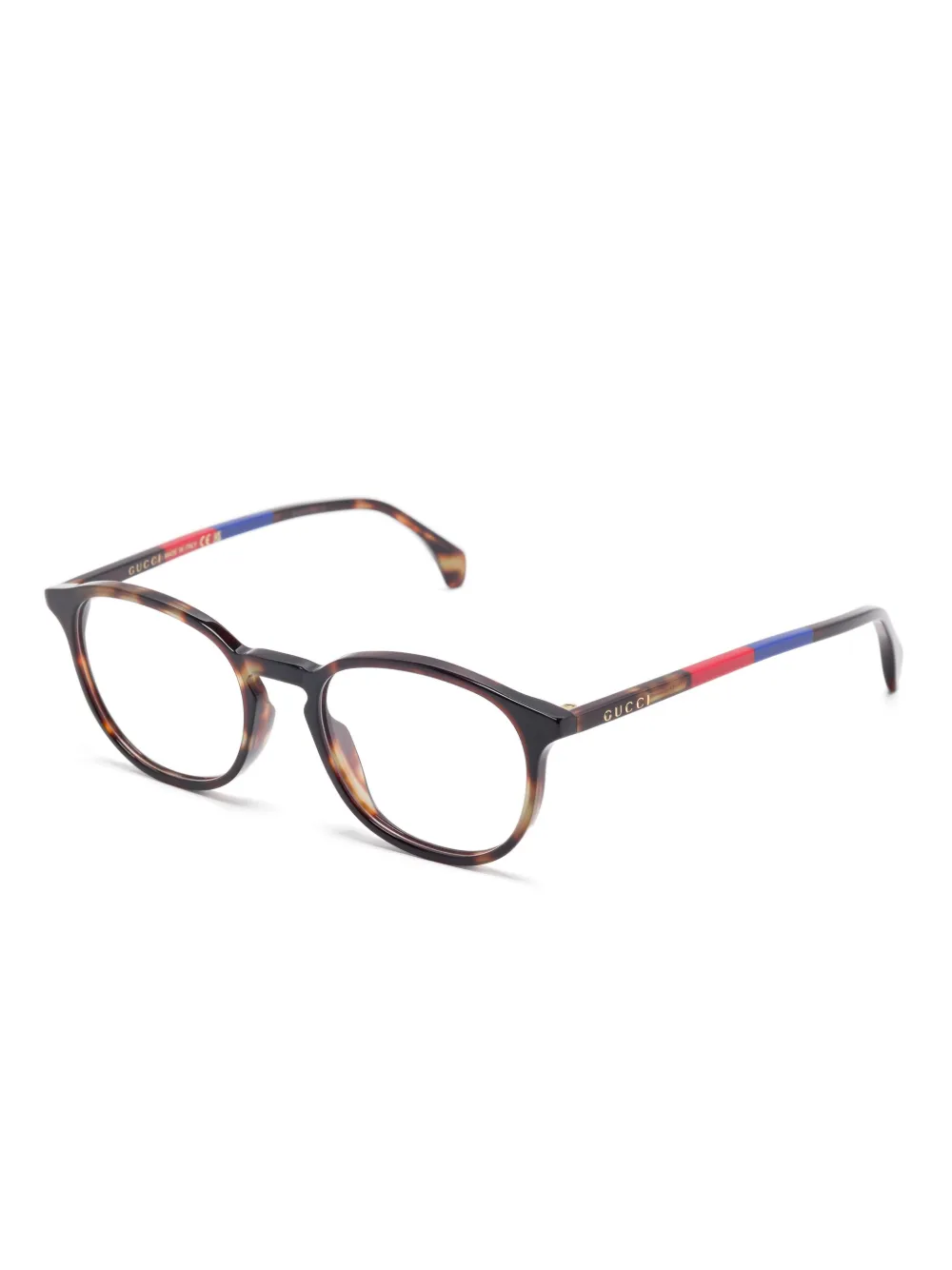 Gucci Eyewear Zonnebril met pantos montuur - Bruin