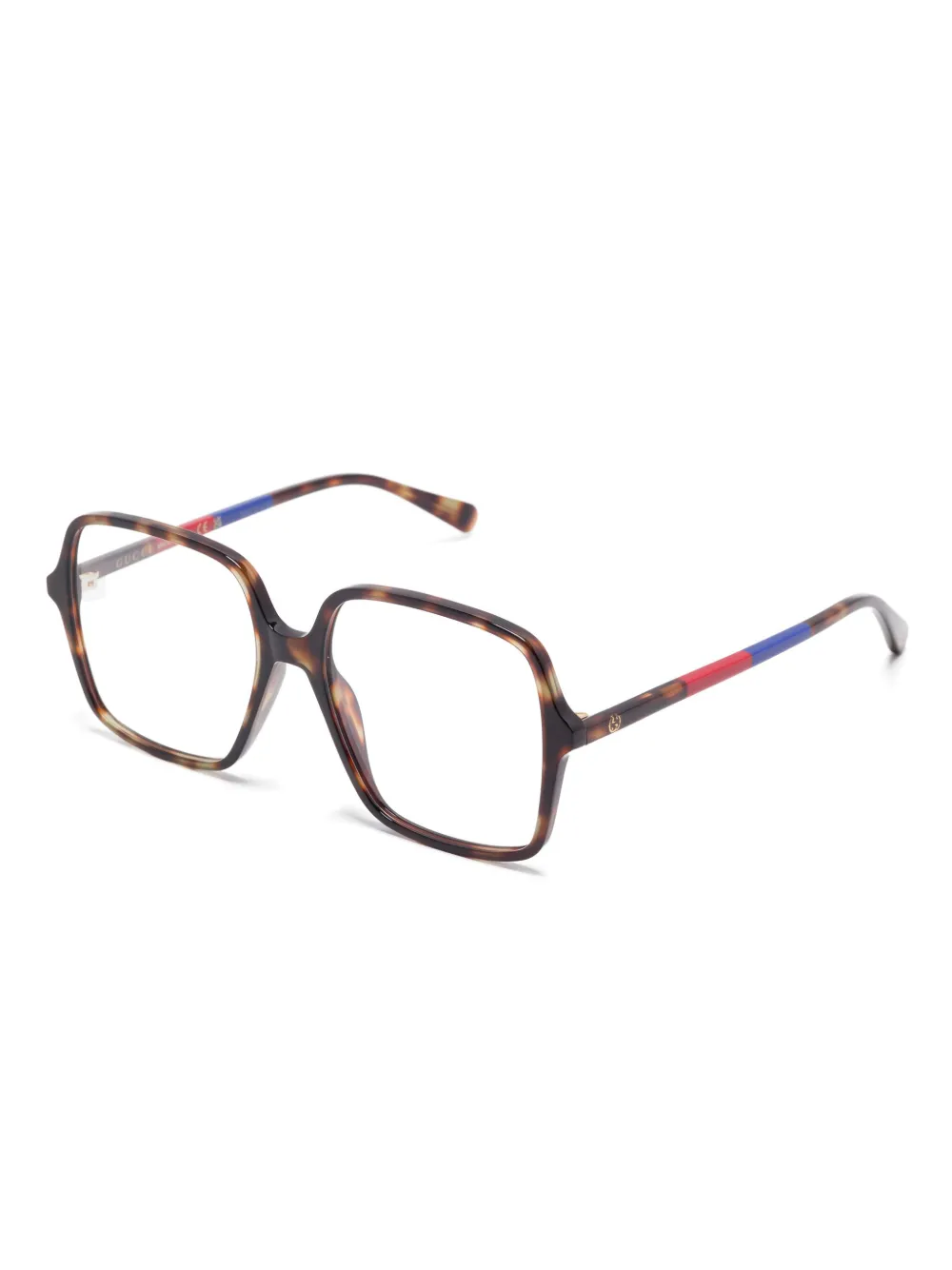 Gucci Eyewear Bril met vierkant montuur - Bruin