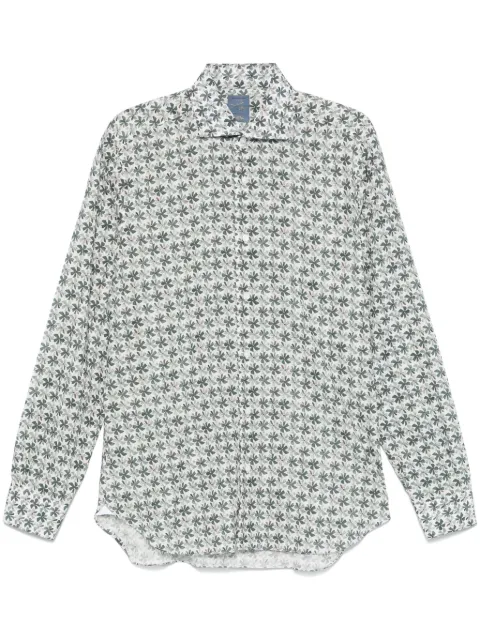 Barba camisa con estampado floral